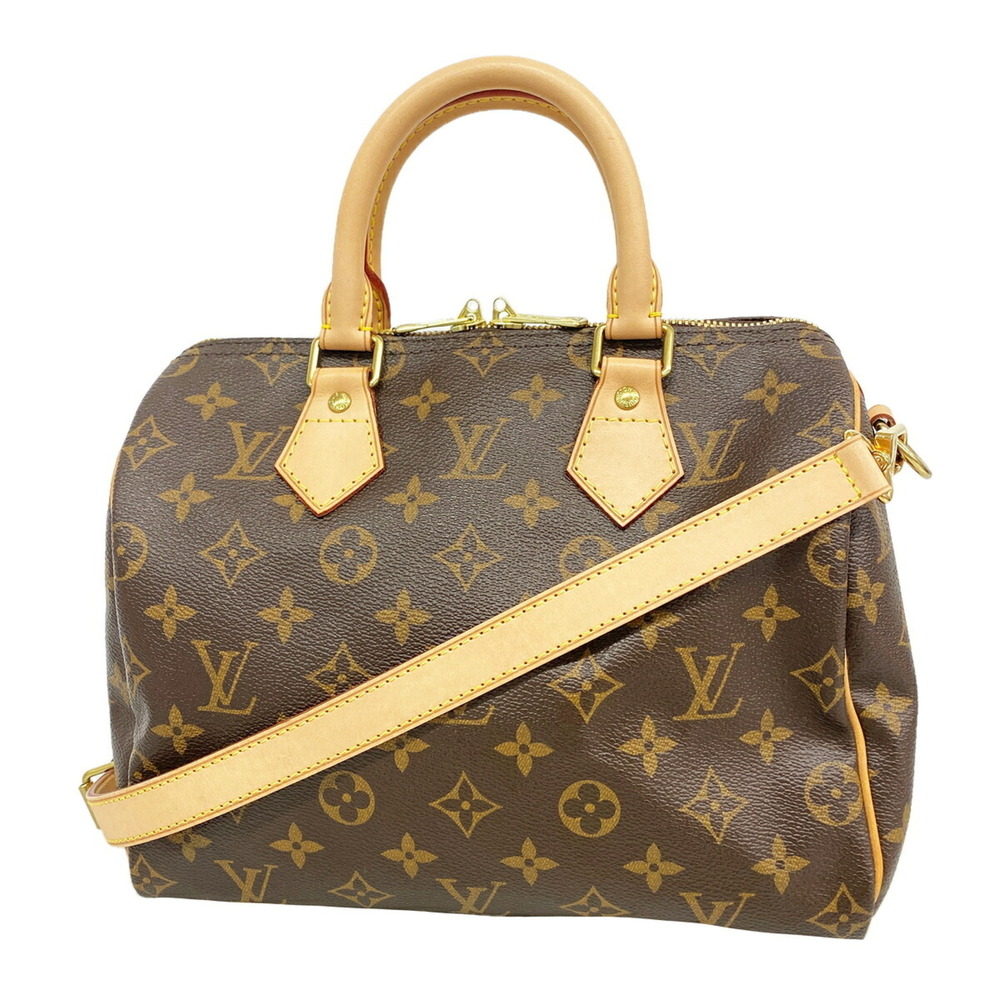 Louis Vuitton Monogram Speedy Bandoulière 25 Handbag M46977 Brown 2-way bag f...